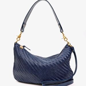 Clare V. Pacific Woven Zig Zag Moyen Messenger